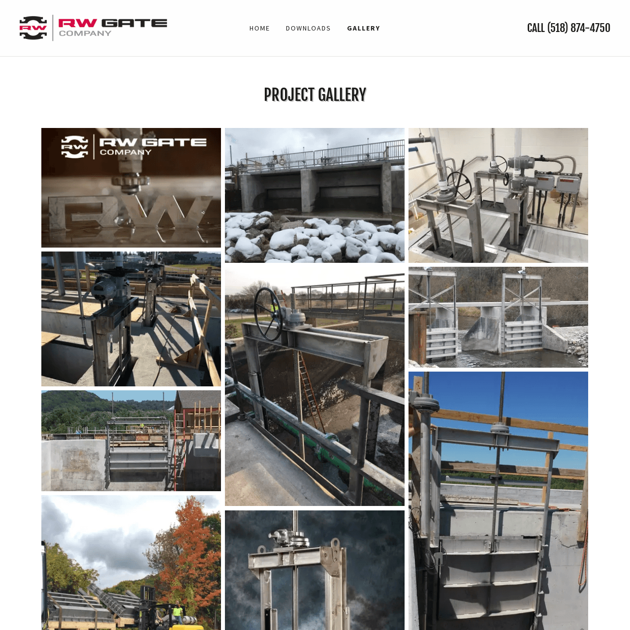 Before screenshot for How RW Gate Transformed Their Online Presence with Blackjay