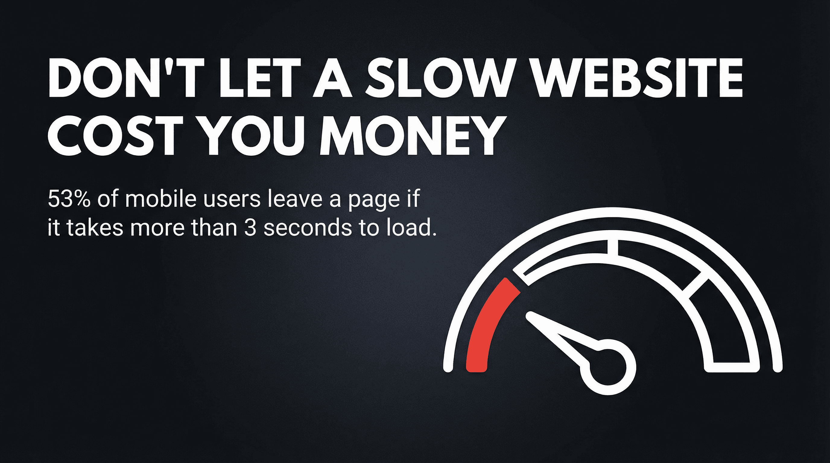 Featured image for blog post: Don't Let a Slow Website Cost You Money